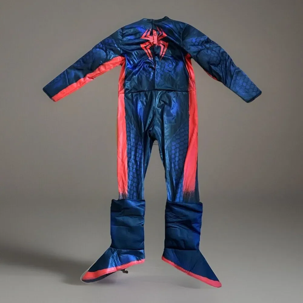 Across the Spider-Verse Miles Morales Kid's Spiderman Costume M 8-10